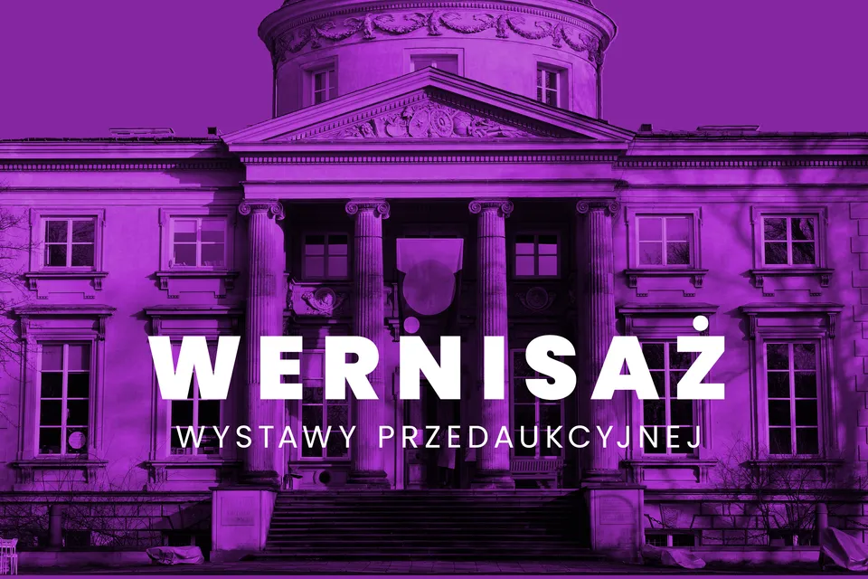 Pre-auction exhibition in Królikarnia