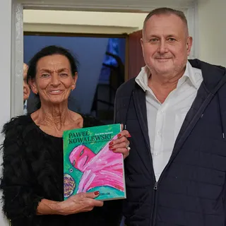 Opening of Paweł Kowalewski's solo exhibition "Eyes Wide Half-Shut" at Galeria aTAK in Warsaw
