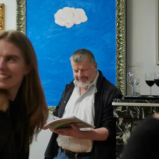 Opening of Paweł Kowalewski's solo exhibition "Eyes Wide Half-Shut" at Galeria aTAK in Warsaw