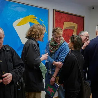 Opening of Paweł Kowalewski's solo exhibition "Eyes Wide Half-Shut" at Galeria aTAK in Warsaw