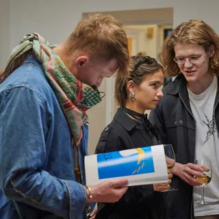 Opening of Paweł Kowalewski's solo exhibition "Eyes Wide Half-Shut" at Galeria aTAK in Warsaw