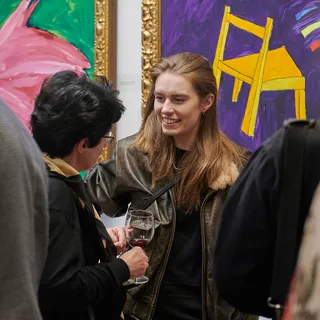 Opening of Paweł Kowalewski's solo exhibition "Eyes Wide Half-Shut" at Galeria aTAK in Warsaw