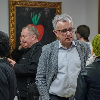 Opening of Paweł Kowalewski's solo exhibition "Eyes Wide Half-Shut" at Galeria aTAK in Warsaw