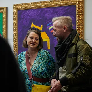 Opening of Paweł Kowalewski's solo exhibition "Eyes Wide Half-Shut" at Galeria aTAK in Warsaw