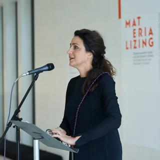 Opening of the exhibition "Materializing. Contemporary Art and the Shoah in Poland" at the NS-Dokumentationszentrum in Munich