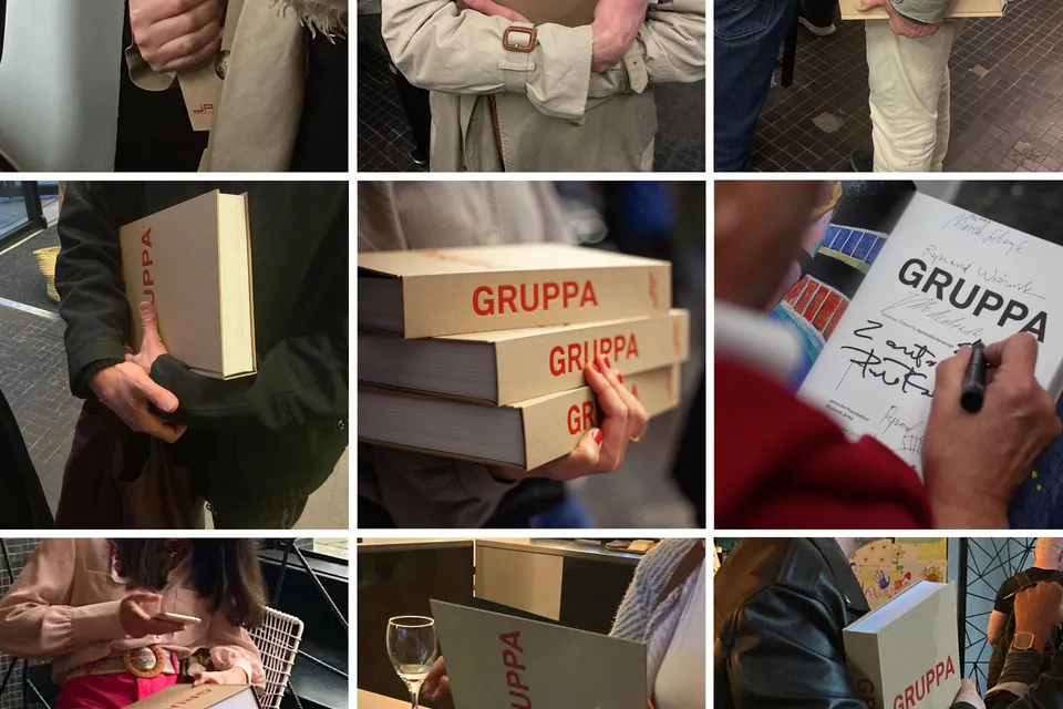 Promocja pierwszej monografii Gruppy w Muzeum Sztuki Nowoczesnej w Warszawie