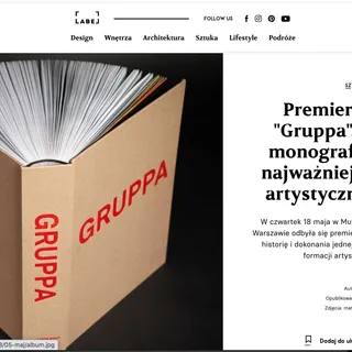 Promocja pierwszej monografii Gruppy w Muzeum Sztuki Nowoczesnej w Warszawie