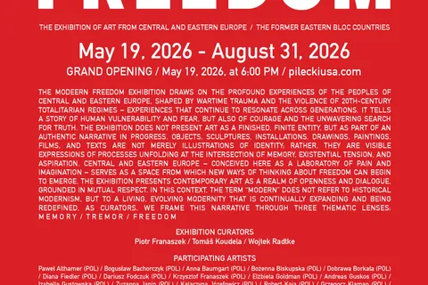 Nadchodząca wystawa: MODERN FREEDOM / Pilecki Institute New York